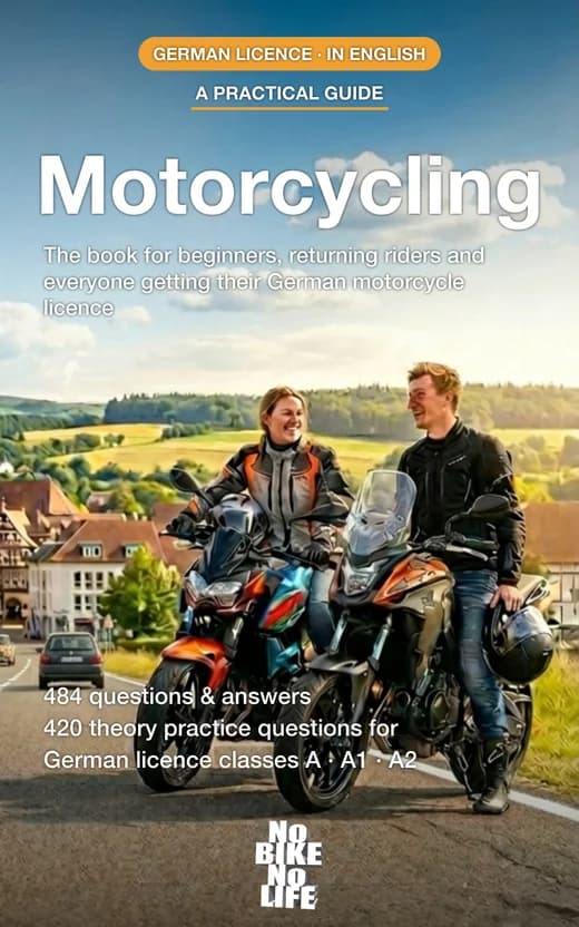 Portada de la edición para Alemania: Motorcycling