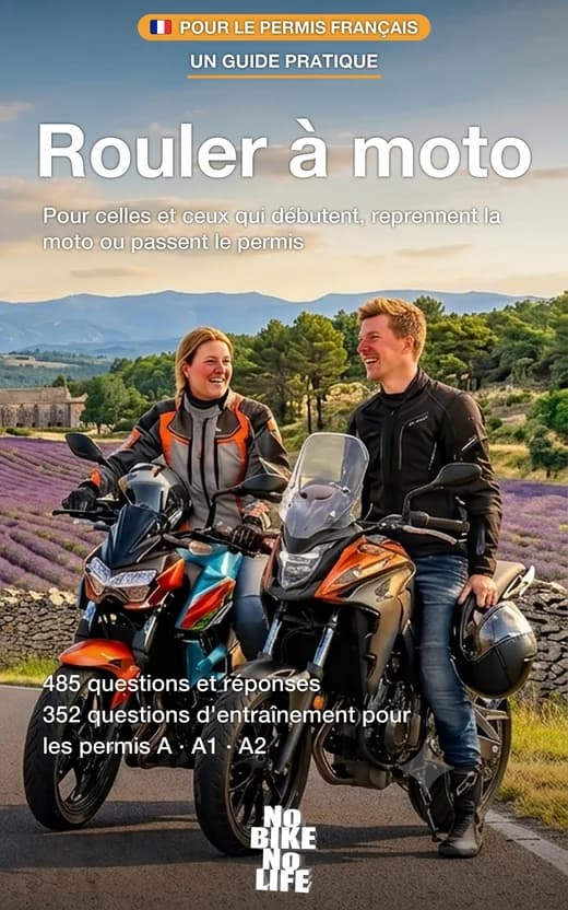 Portada de la edición para Francia: Rouler à moto