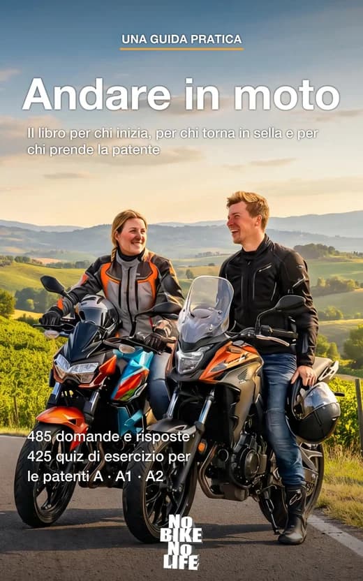 Portada de la edición para Italia: Andare in moto