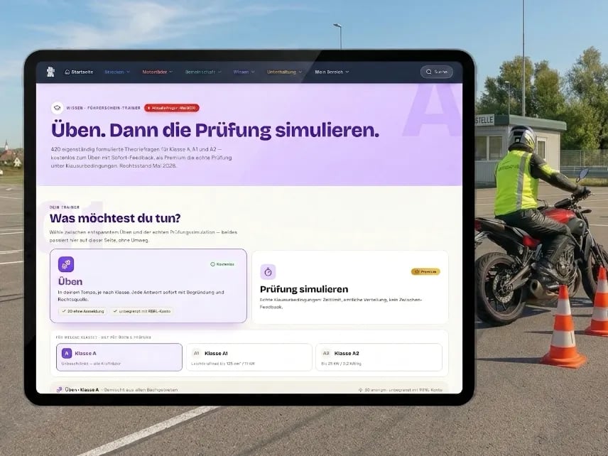 Licence trainer – Bild mit KI erstellt