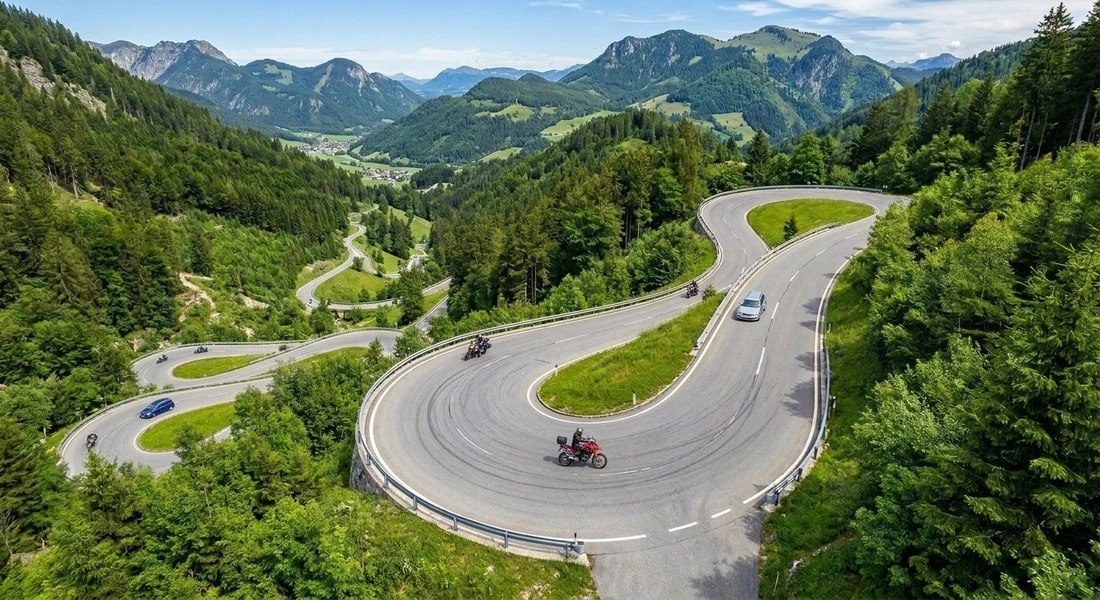 Roads – Bild mit KI erstellt